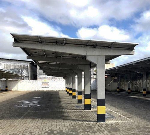 estrutura concreto cobertura